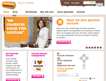 Tablet Screenshot of fairtradegemeenten.nl